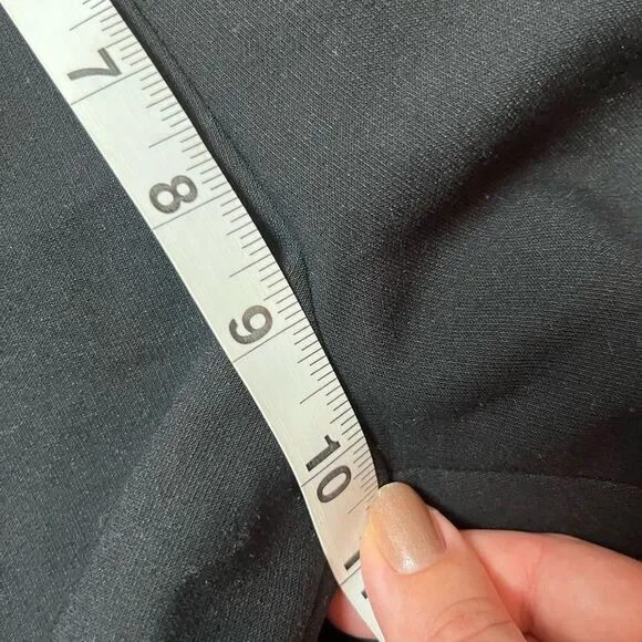 Cinq A Sept Black Cropped Pants Size 6 - Picture 4 of 7